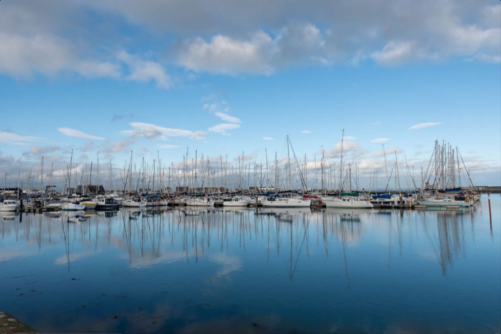 Howth Harbour, Dublin, Ireland - Metal Wall Art