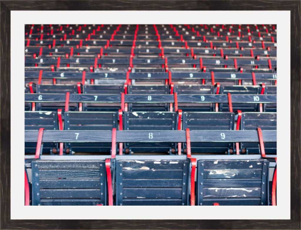 Fenway Park - Matted & Framed Print