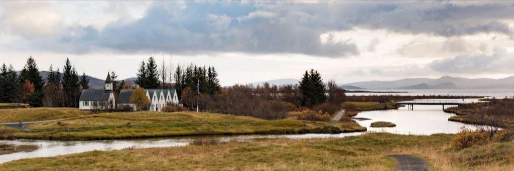 Panoramic Iceland - Canvas Wall Art