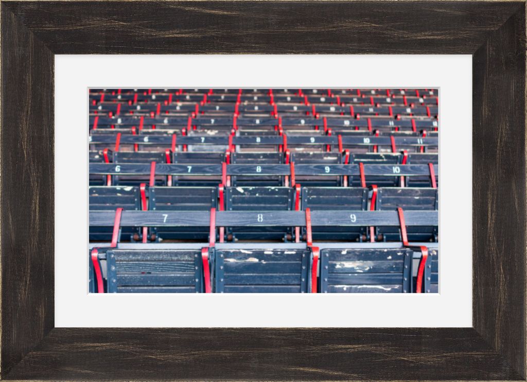 Fenway Park - Matted & Framed Print