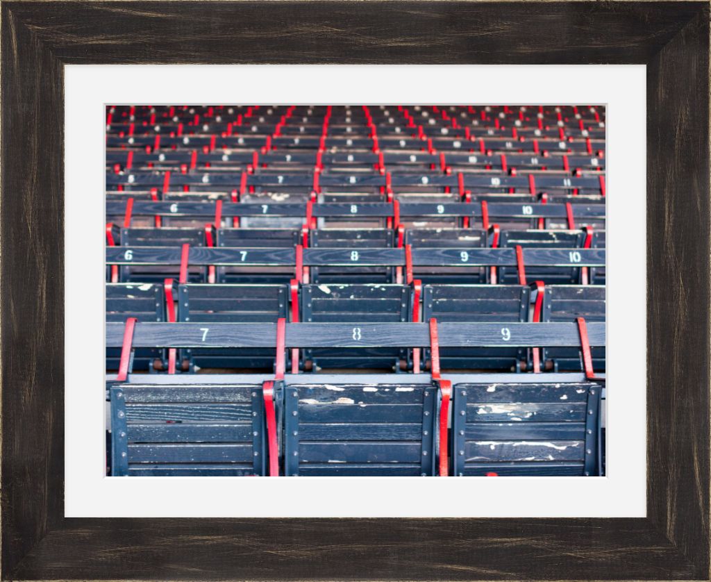 Fenway Park - Matted & Framed Print