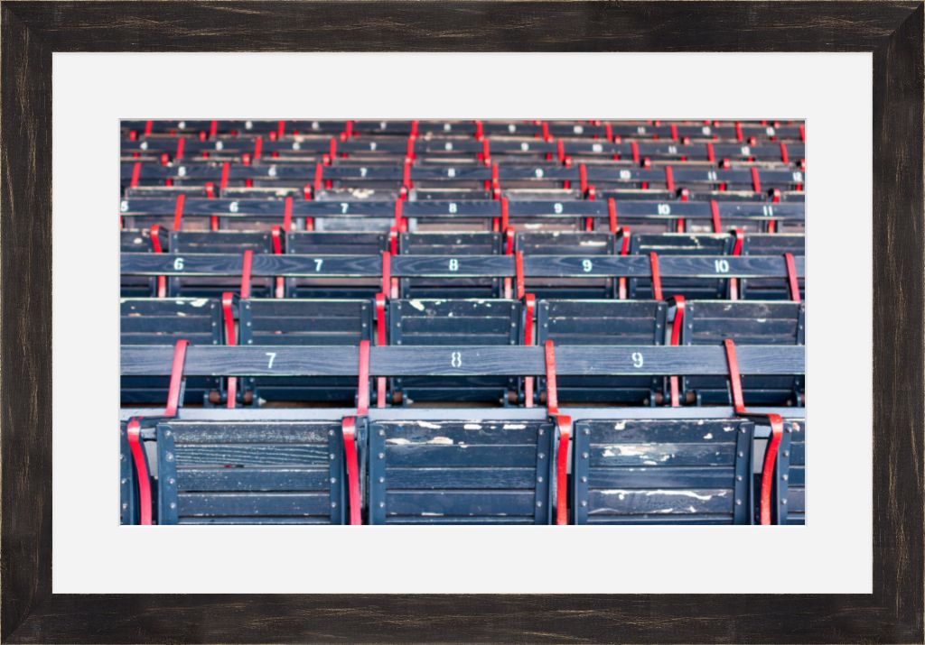 Fenway Park - Matted & Framed Print