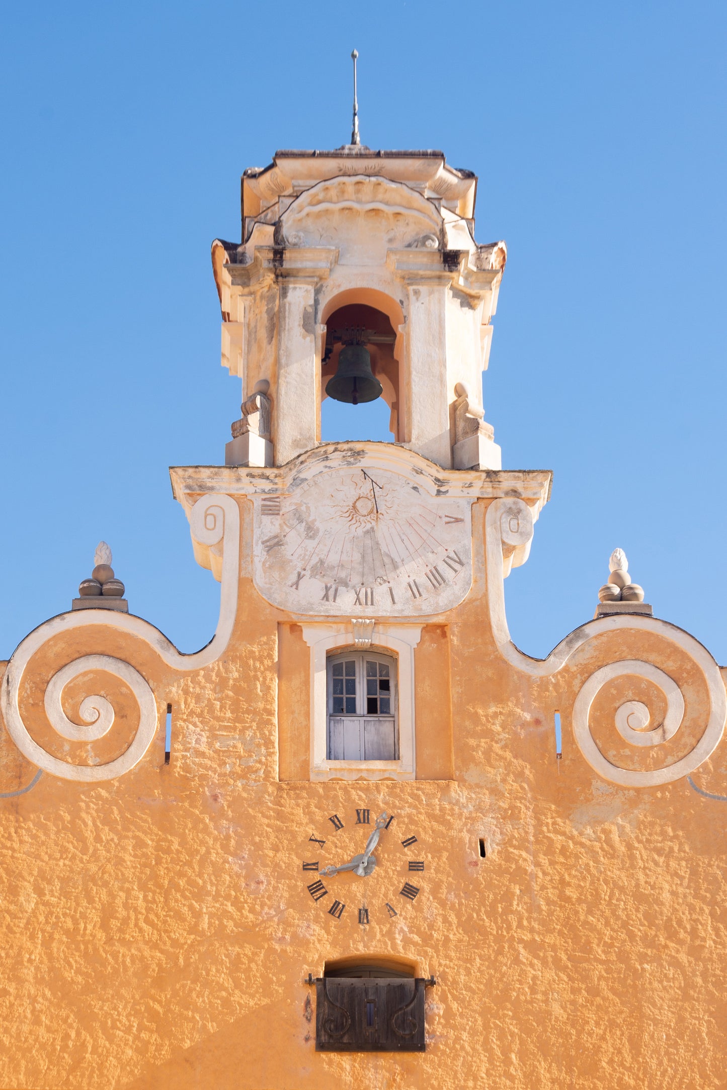 French Bell Tower Corsica Photograph by Leah Ramuglia