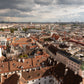 Rooftop Cityscape of Vienna, Austria - Canvas Wall Art