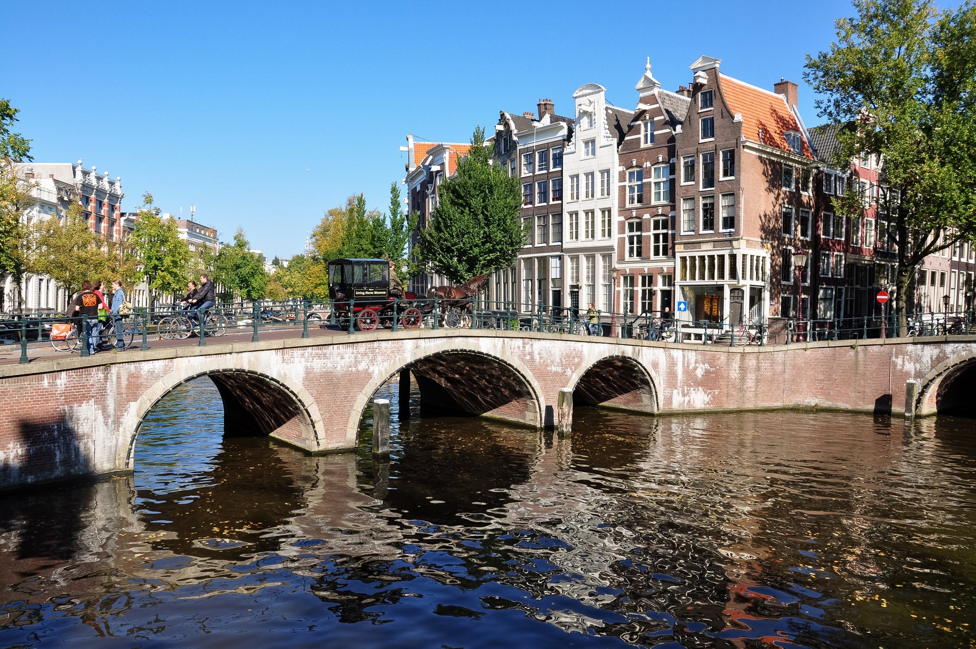 Amsterdam, Netherlands Canvas Wall Art Photograph by Leah Ramuglia