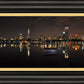 Boston Skyline - Framed Panoramic Photo