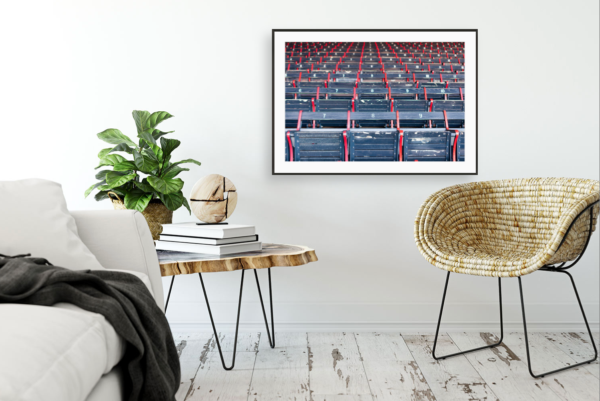 Fenway Park - Matted & Framed Print